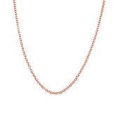 -Rose Gold Cable Chain