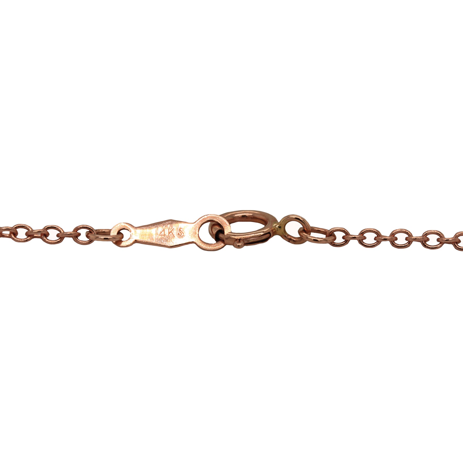 -Rose Gold Cable Chain