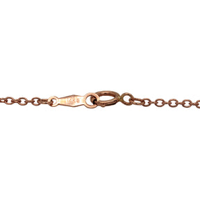 -Rose Gold Cable Chain