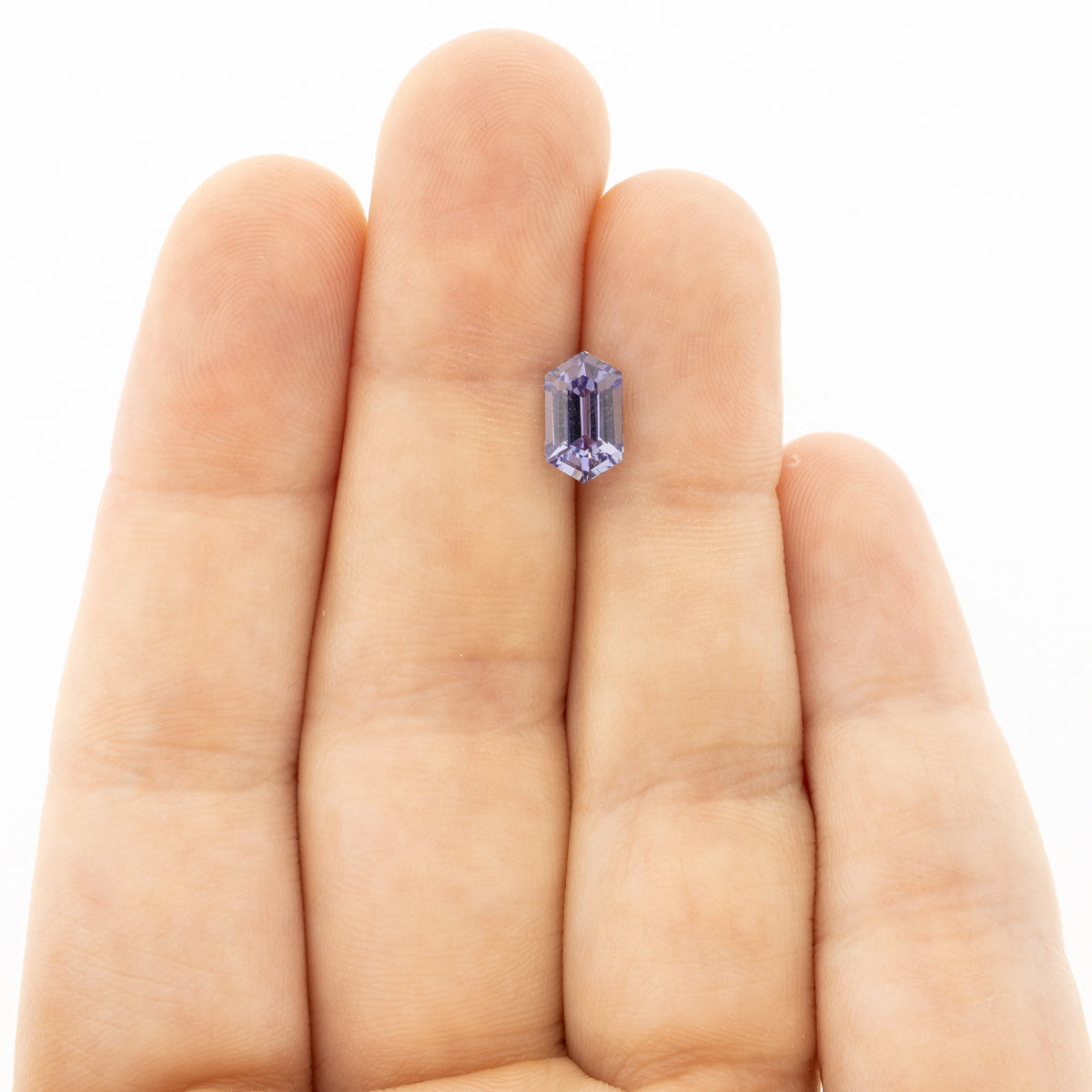 1.10ct Elongated Hexagon Tanzanite