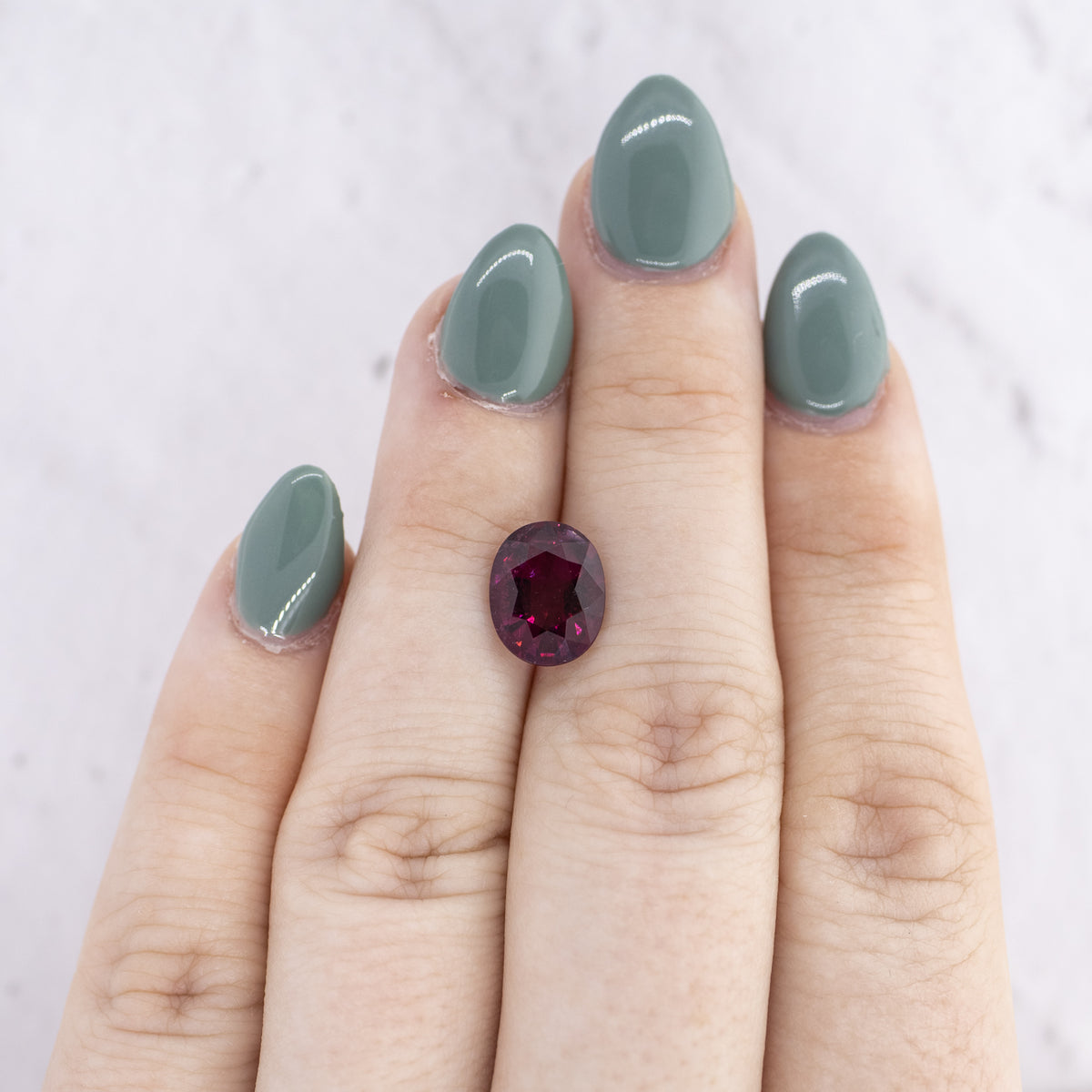 2.82ct Oval Rubellite Tourmaline