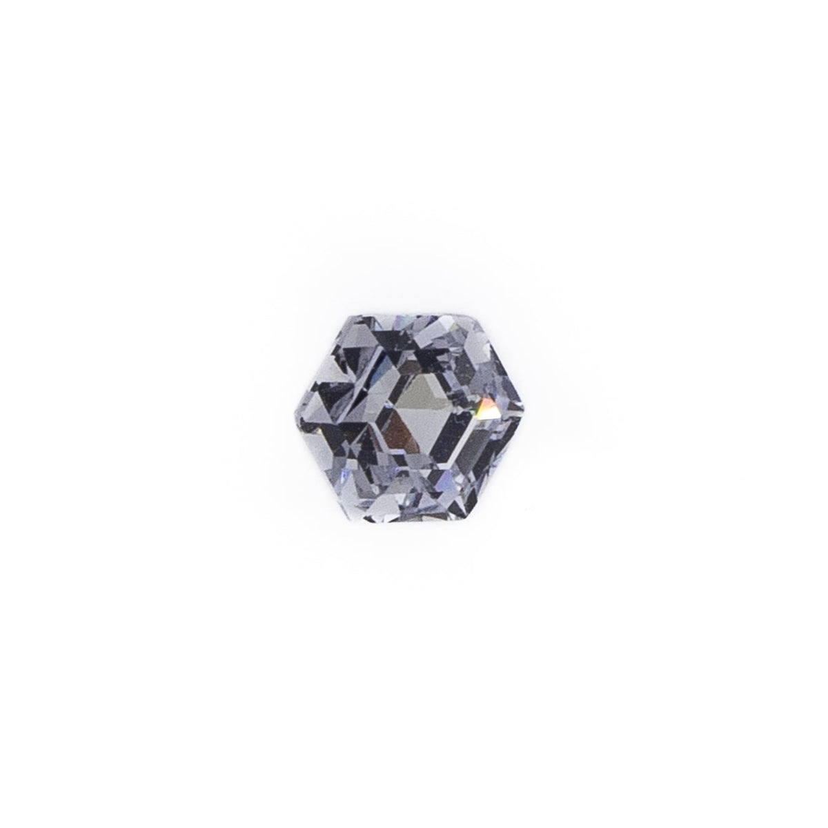 0.88ct Pastel Blue Grey Hexagon Spinel