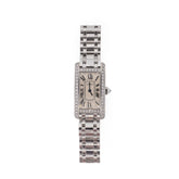 Cartier Diamond Face Tank Américaine Watch
