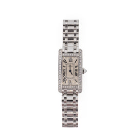 Cartier Diamond Face Tank Américaine Watch