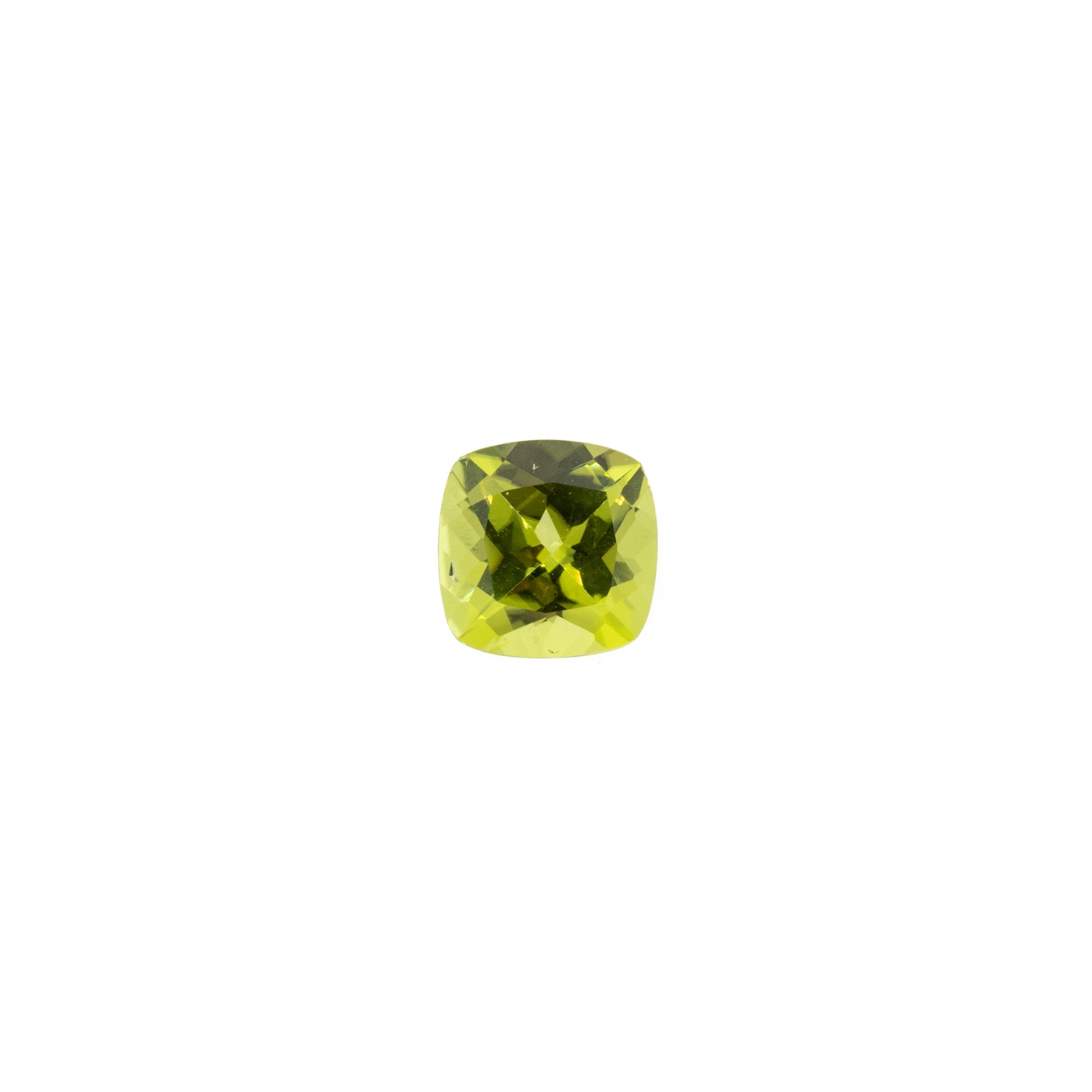 -0.99ct Cushion Cut Natural Peridot