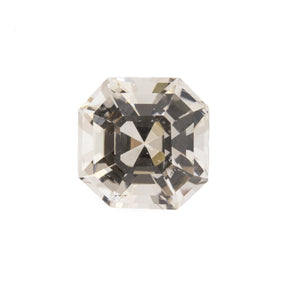 -13.37ct Asscher Cut Natural Precious Champagne White Topaz