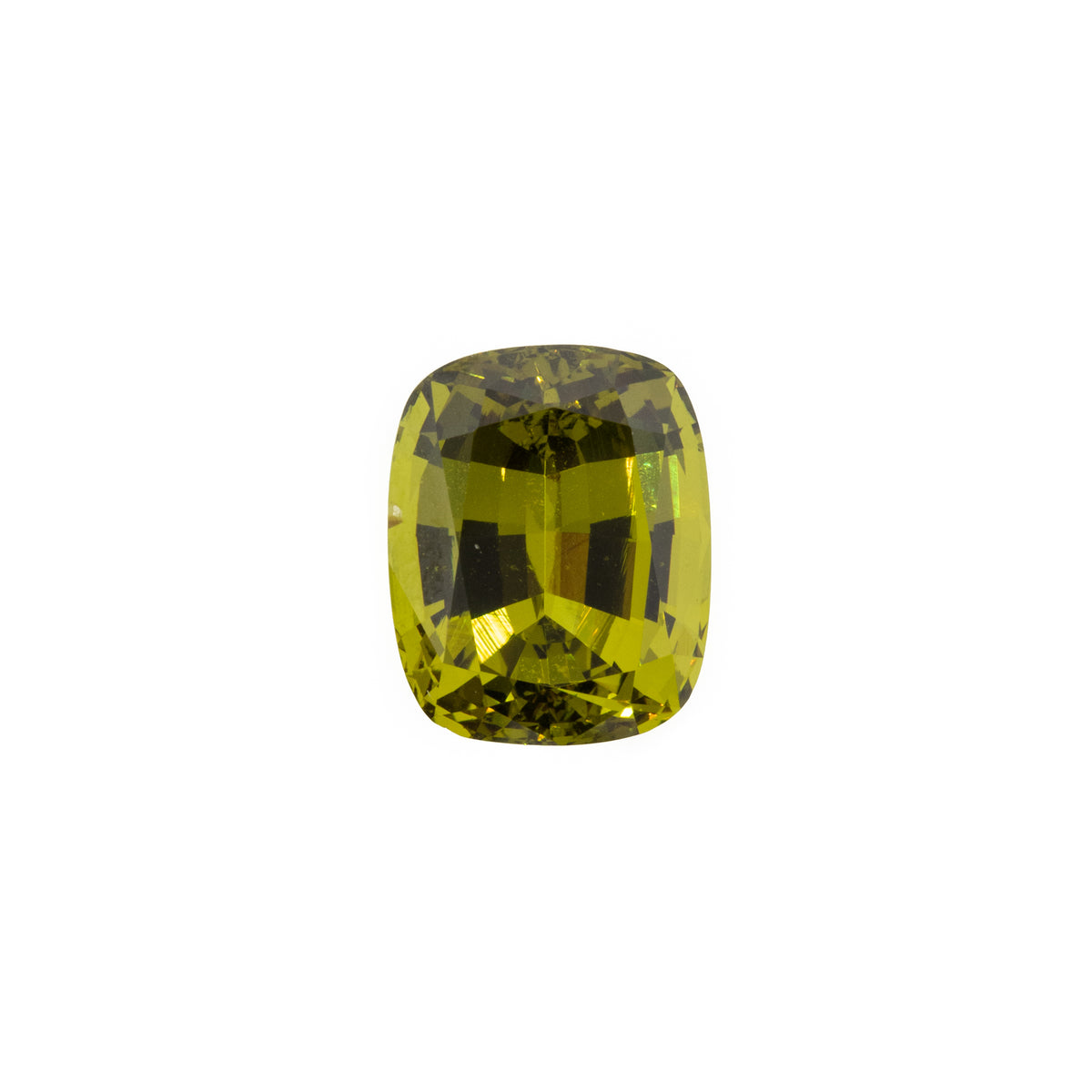 -4.79ct Cushion Cut Natural Green Grossular Garnet