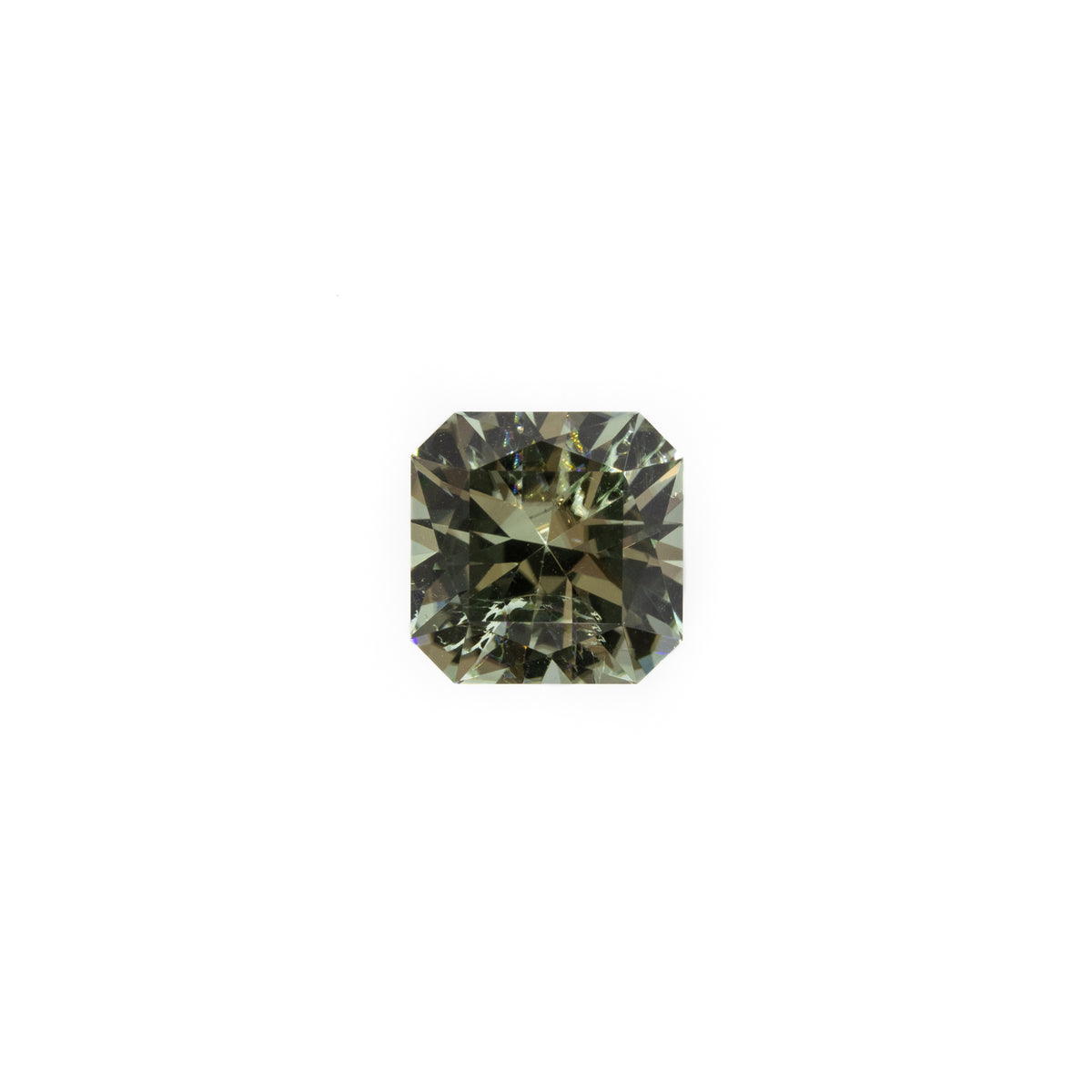 -2.18ct Custom Cut Cushion Mint Green Tourmaline