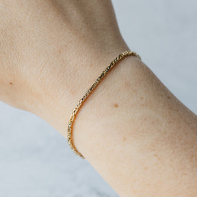 Slim Byzantine Link Bracelet