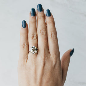 6.43ct Old European Cut GIA Certified Diamond Ring