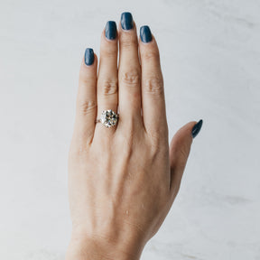 6.43ct Old European Cut GIA Certified Diamond Ring