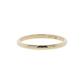 14K Yellow Gold 1.9mm Band