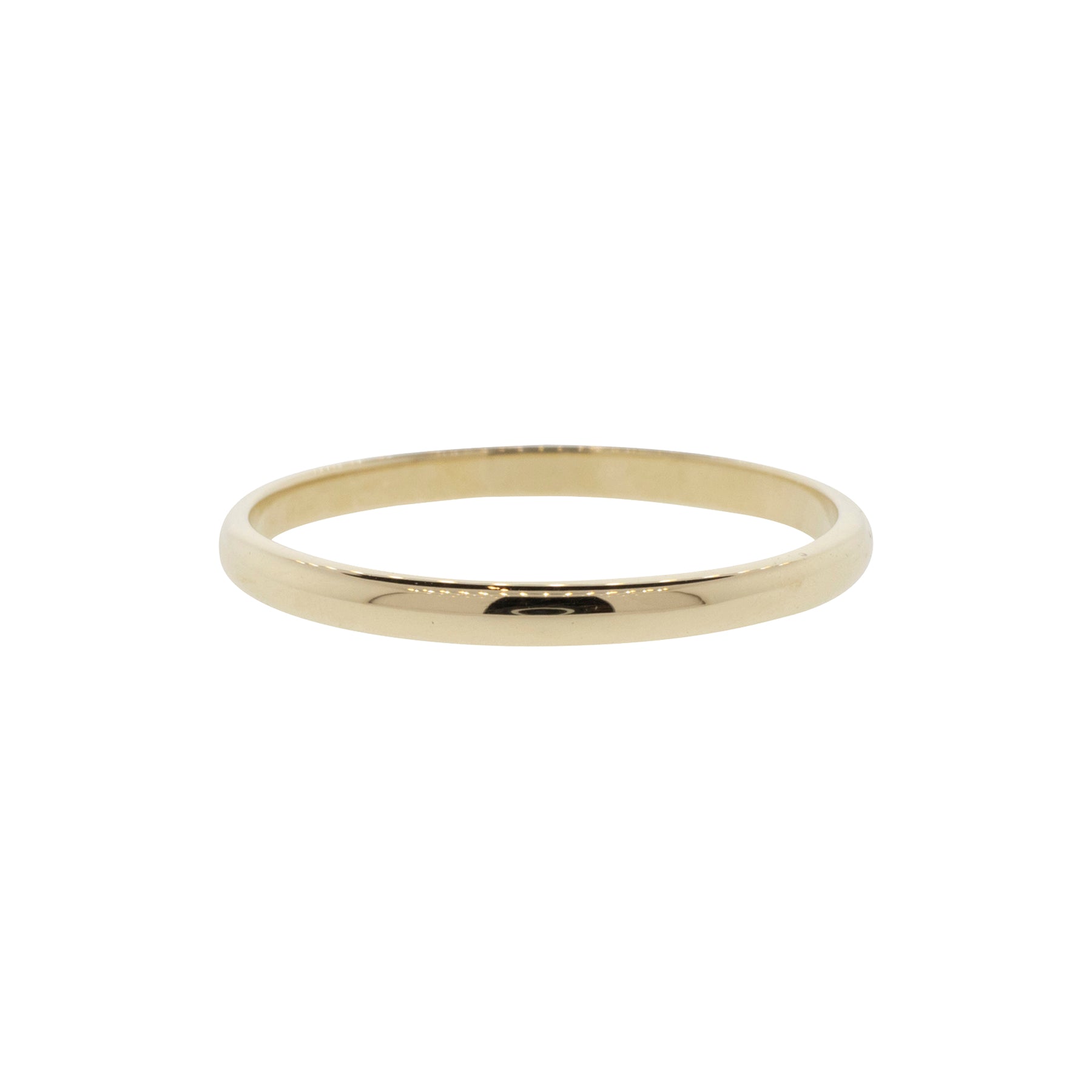 14K Yellow Gold 1.9mm Band