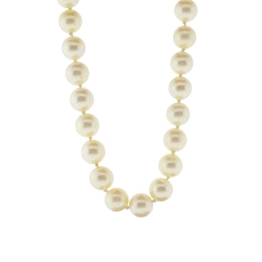 Akoya Pearl Necklace with 14K White Gold Clasp