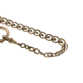 14K Yellow Gold Graduated Link Watch Fob