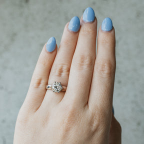 Moissanite Solitaire Ring