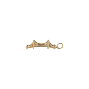 14K Yellow Golden Gate Bridge Charm