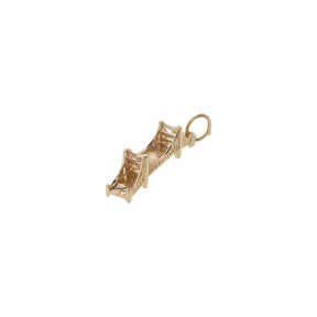 14K Yellow Golden Gate Bridge Charm