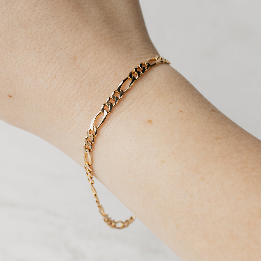 Figaro Link Style Bracelet