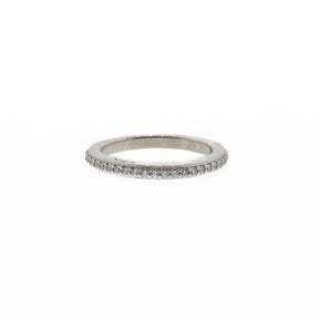 Tacori 18K White Gold Diamond Eternity Band
