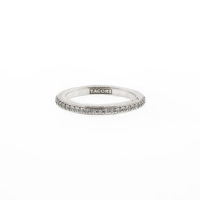 Tacori 18K White Gold Diamond Eternity Band