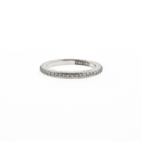 Tacori 18K White Gold Diamond Eternity Band