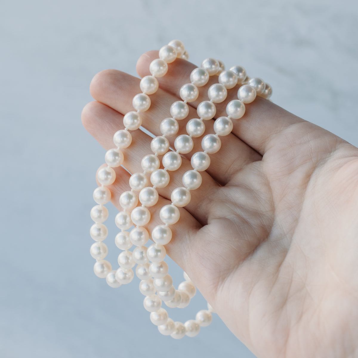 -Opera Length Akoya Pearl Strand