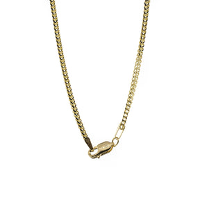 14K Yellow Gold Grey Opal and Diamond Pendant Necklace