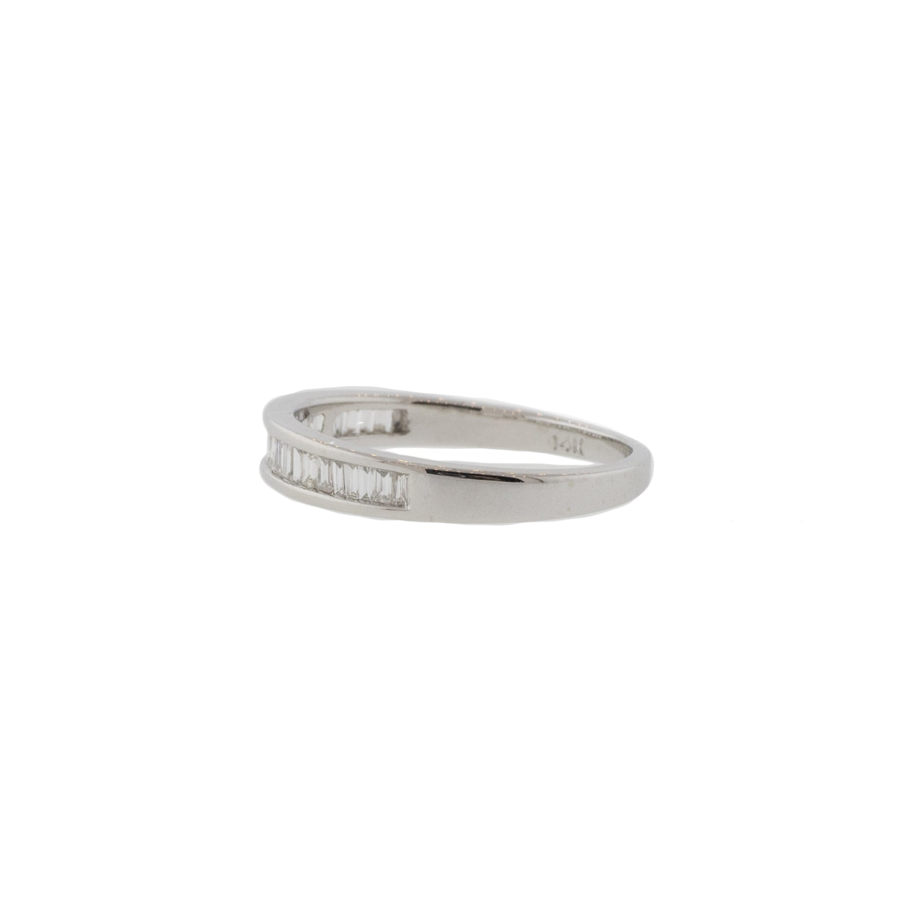 Channel Set Baguette Diamond Ring