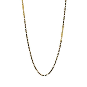 14K Yellow Gold Box Chain