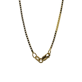 14K Yellow Gold Box Chain
