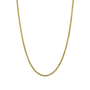 14K Yellow Gold Franco Chain