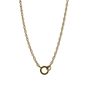 14K Yellow Gold Light Twisted Rope Chain
