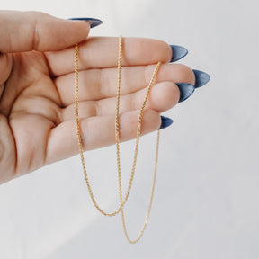 14K Yellow Gold Franco Chain