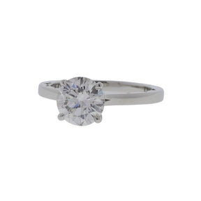 Platinum Tacori 1.13ct Round Brilliant Diamond Ring
