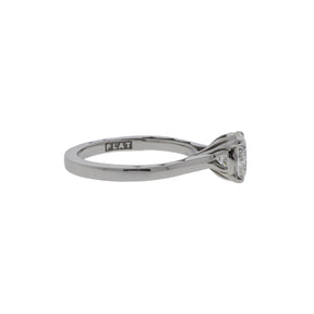 Platinum Tacori 1.13ct Round Brilliant Diamond Ring