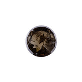 -0.73ct Cognac Rose Cut Diamond