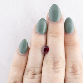 -1.04ct Oval Natural Ruby