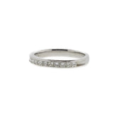 Princess-Cut 12 Stone Platinum Diamond Anniversary Band