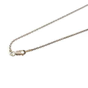 Georgian-Era Silver & 14K Yellow Gold Diamond and Pearl Brooch Necklace