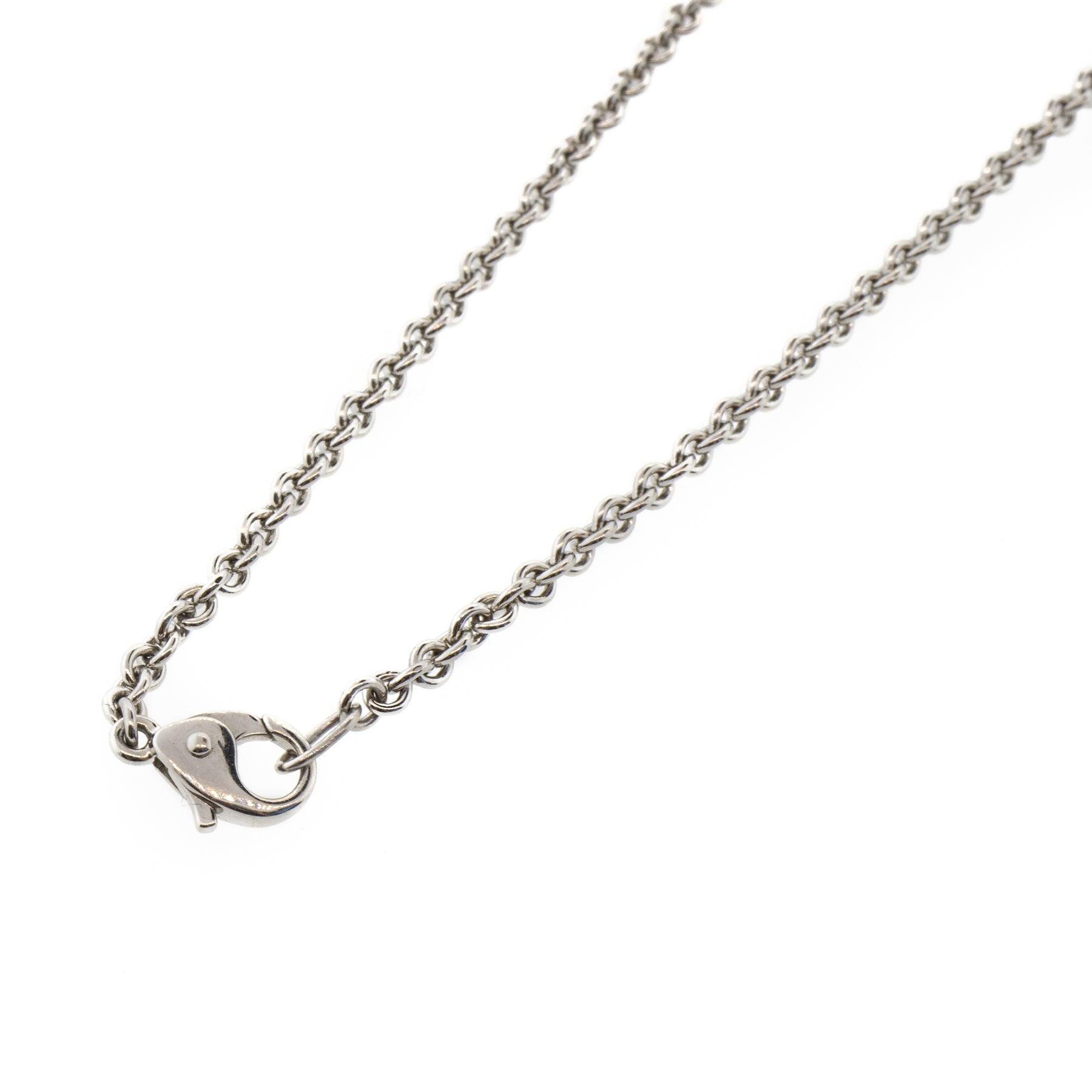 Art Deco Platinum Diamond Brooch Necklace