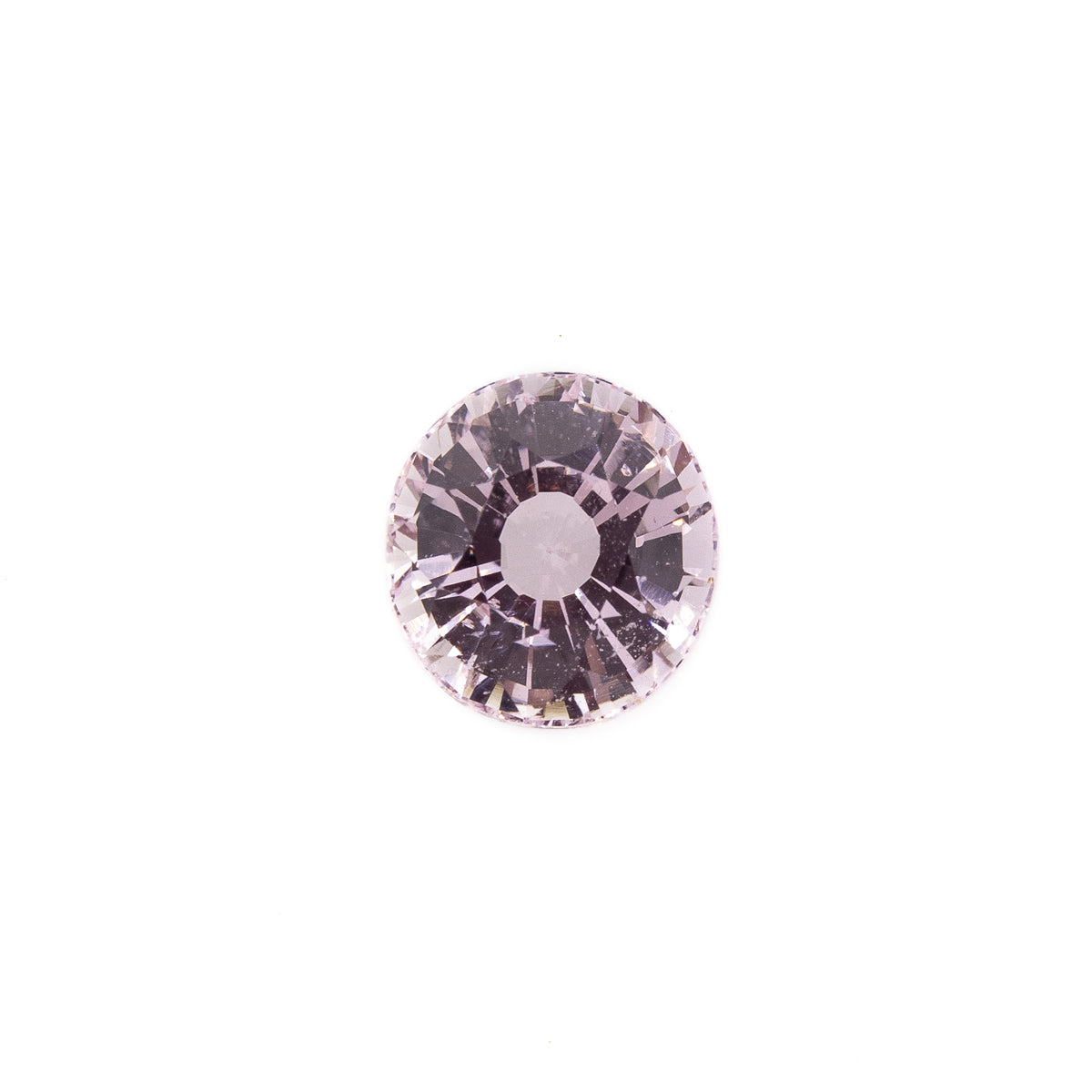 -2.08ct Round Cut Natural Peach Sapphire
