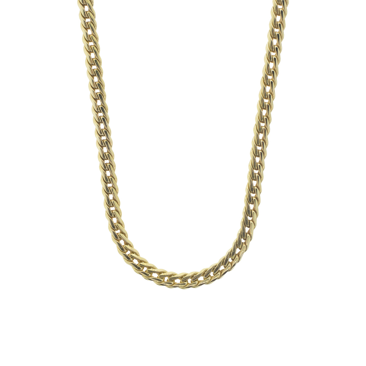 Italian Gold Flat Wheat Chain 14K Yellow Gold