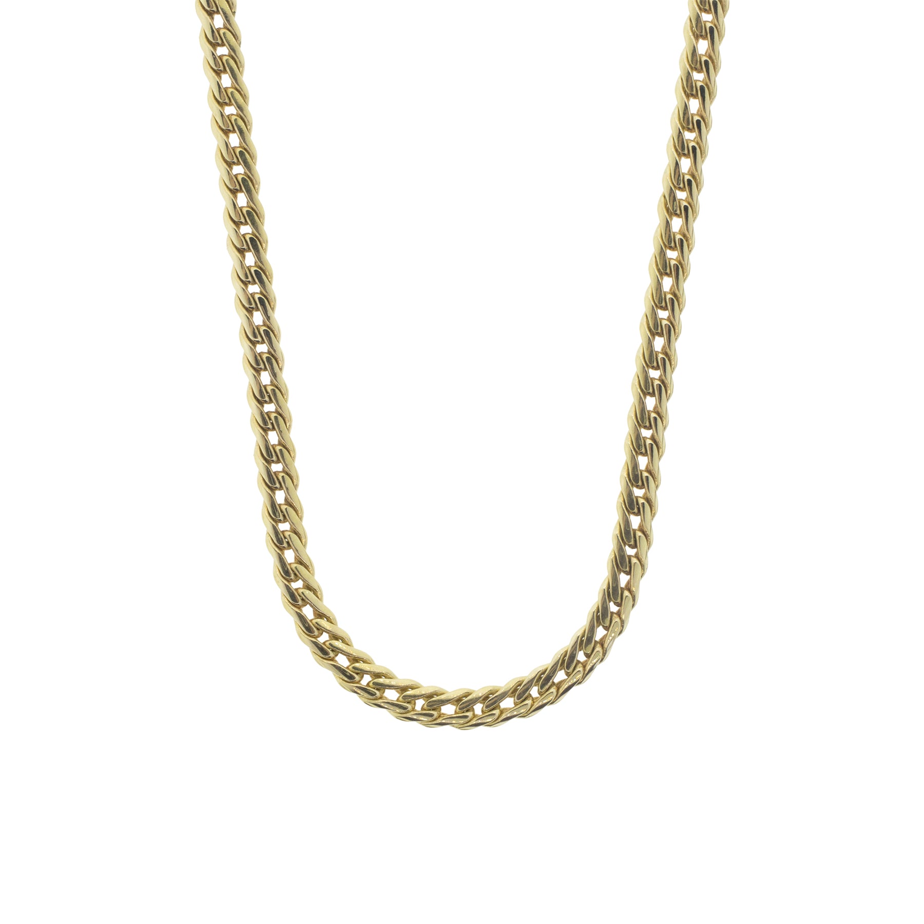 Italian Gold Flat Wheat Chain 14K Yellow Gold