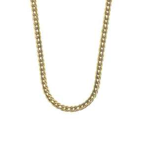 Italian Gold Flat Wheat Chain 14K Yellow Gold