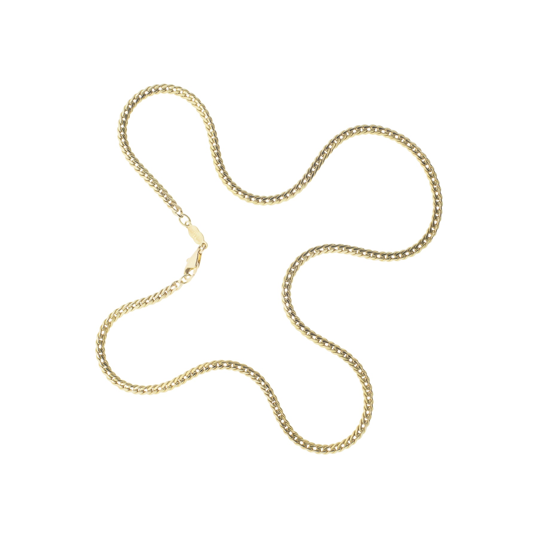 Italian Gold Flat Wheat Chain 14K Yellow Gold