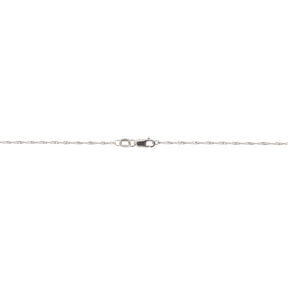 14K White Gold Diamond Accented Pink Pearl Necklace