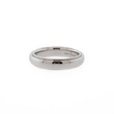 Milgrain 14K White Gold Wedding Band