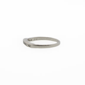 Palladium Diamond Channel-Set Anniversary Wedding Band