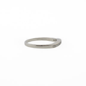 Palladium Diamond Channel-Set Anniversary Wedding Band